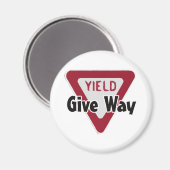 Aimant GIve Way (Recto/Verso)
