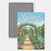 Aimant Giverny France (Recto/Verso)
