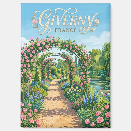 Aimant Giverny France (Recto)