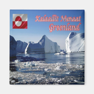 Aimant GL - Groenland - Icebergs Panorama