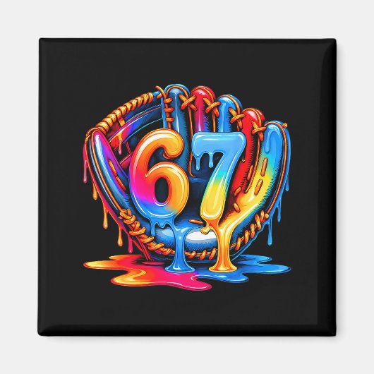 Aimant Glace Baseball Drip 67 Mode de vie baseball 101 (Devant)