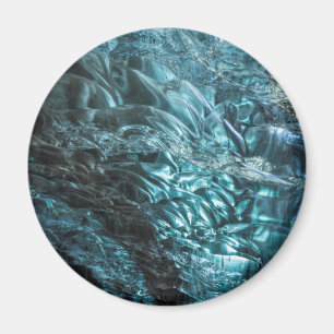 Aimant Glace bleue d'une grotte de glace, Islande