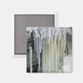 Aimant Glace bleue et ruissellement des eaux souterraines (Recto/Verso)