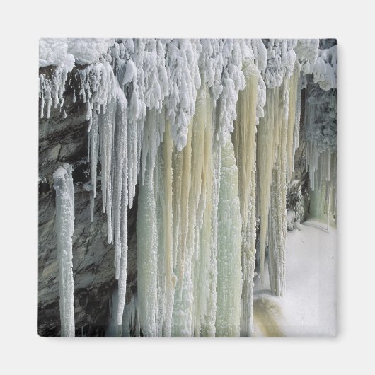 Aimant Glace bleue et ruissellement des eaux souterraines (Devant)