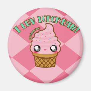 Aimant Glace du luv I !