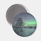 Aimant Glace et neige | Parc national de Pallas-Yllastunt (Recto/Verso)