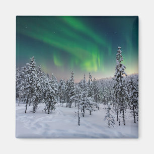 Aimant Glace et neige Paysage d'hiver, Finlande