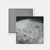 Aimant Glace marine au-dessus de l'Amérique du Nord (Recto/Verso)