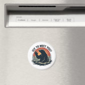 Aimant Glace Pour Vous Rencontrer Ours Polaire Cadeau De  (In Situ (Lave-vaisselle))