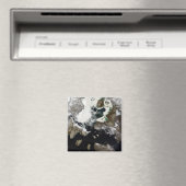 Aimant Glaces de mer et sédiments visibles au Nunavut, Ca (In Situ (Lave-vaisselle))