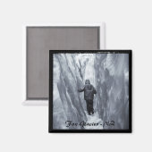 Aimant Glacier Fox - Nouvelle-Zélande 4 (Frigo Magnet) (Recto/Verso)