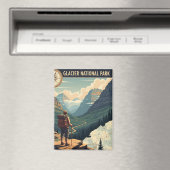 Aimant Glacier National Park Going-to-the-sun road (In Situ (Lave-vaisselle))