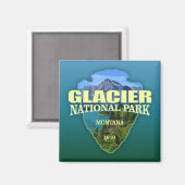 Aimant Glacier NP (pointe de flèche) (Recto/Verso)