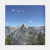 Aimant Glacier Point Demi-Dome Yosemite couleur photo (Devant)