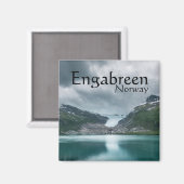 Aimant Glacier Svartien Norvège (Recto/Verso)