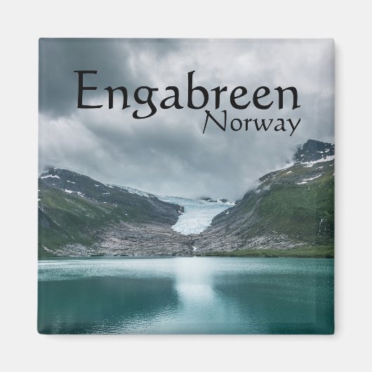 Aimant Glacier Svartien Norvège (Devant)