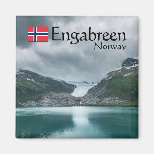 Aimant Glacier Svartien Norvège