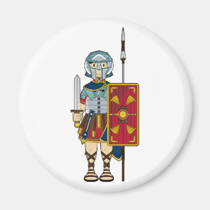 Aimant Gladiateur romain avec l'aimant