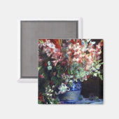 Aimant Gladiolas dans un vase de Pierre Auguste Renoir (Recto/Verso)