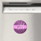 Aimant Glam Pink & Purple Parties scintillant Sparkings N (In Situ (Lave-vaisselle))