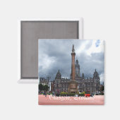 Aimant Glasgow, Écosse (Recto/Verso)