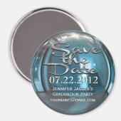 Aimant Glimmer Jasper Enregistrer l'aimant Date (Recto/Verso)