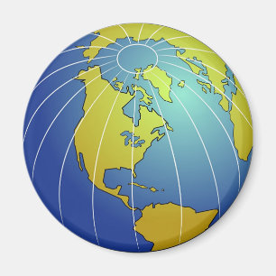 Aimant Globe de la terre