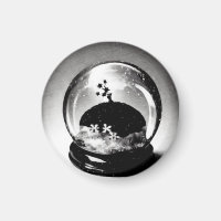 Globe de neige surréaliste