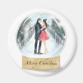 Aimant globe neigeux (Devant)