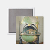 Aimant globe terrestre et céleste (Recto/Verso)