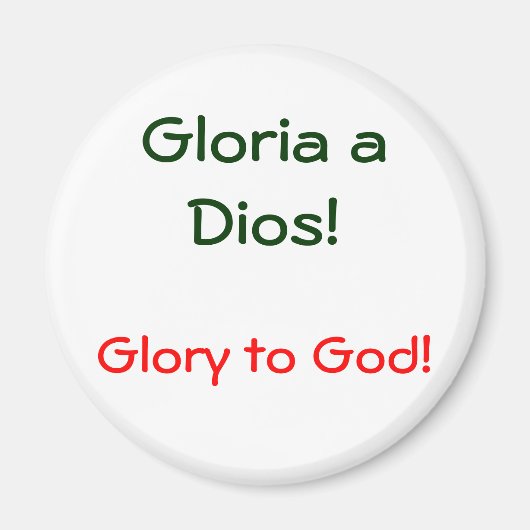 Aimant Gloria a Dios !, (Devant)