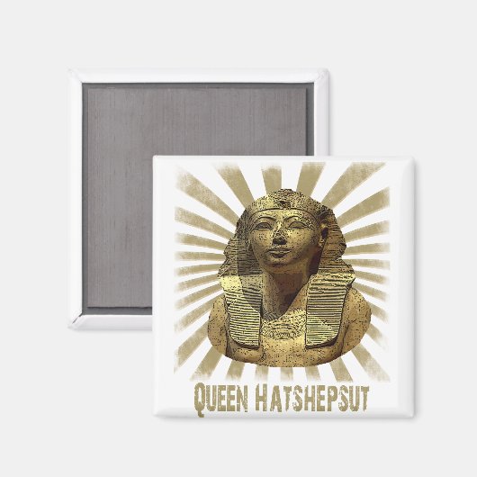 Aimant Glorieux pharaon Reine Hatshepsut Egypte ancienne (Recto/Verso)