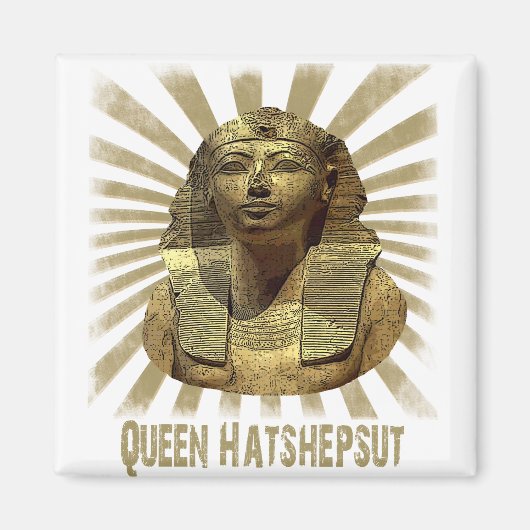 Aimant Glorieux pharaon Reine Hatshepsut Egypte ancienne (Devant)