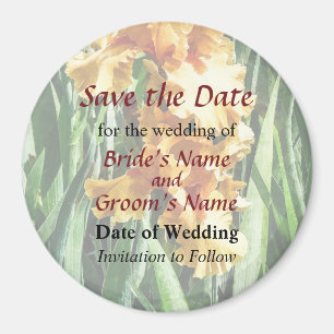 Aimant Glory Celtic Irises Sauvez la date