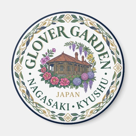 Aimant Glover Garden Japon (Devant)