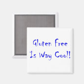 Aimant Gluten Free Est Bien Cool ! (Recto/Verso)