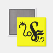 Aimant Glyphe neuronal (Recto/Verso)