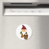 Aimant Gnome avec seau (In Situ (Lave-vaisselle))