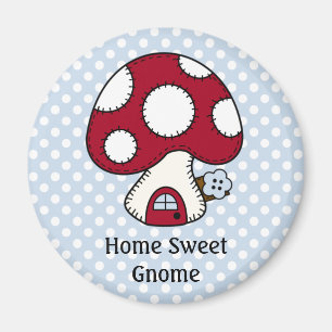 Aimant Gnome doux à la maison à la maison féerique de