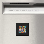 Aimant Gnome Enfants Enseignant 100 Jours D'école (In Situ (Lave-vaisselle))