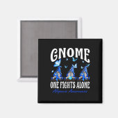 Aimant Gnome One combat seul Alopécie Sensibilisation 1 (Recto/Verso)