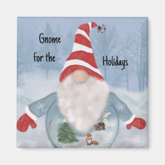 Aimant Gnome Winter Wonderland