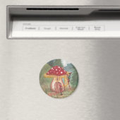 Aimant Gnomes et champignons de vacances (In Situ (Lave-vaisselle))