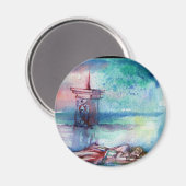 AIMANT GNOMON ET DAME DU LAC (Recto/Verso)