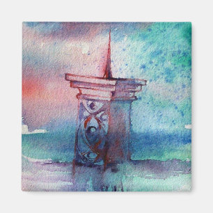 AIMANT GNOMON ET DAME DU LAC