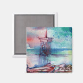 AIMANT GNOMON ET DAME DU LAC (Recto/Verso)