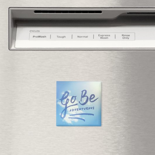 Aimant Go Be Adventury Sky (In Situ (Lave-vaisselle))
