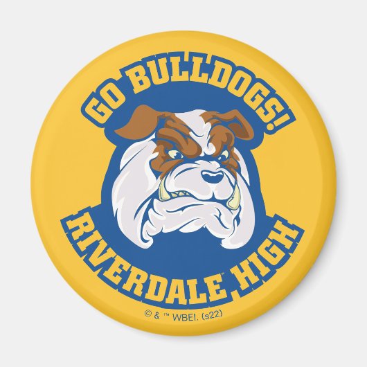 Aimant Go Bulldogs - Riverdale High (Devant)