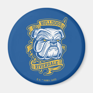 Aimant Go Bulldogs - Riverdale Mascot Banner