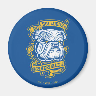 Aimant Go Bulldogs - Riverdale Mascot Banner